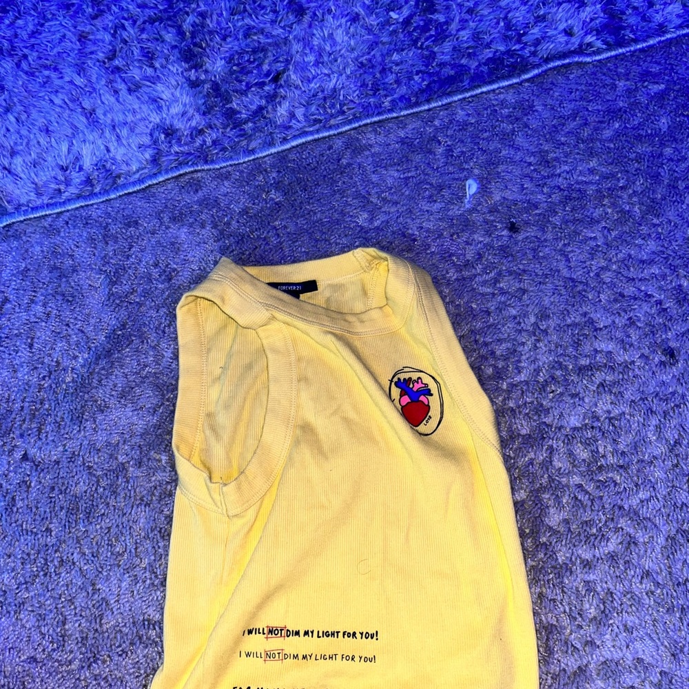 Yellow matching shirt set